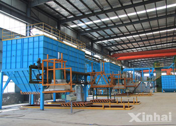 Annual 20000t counterweight V-process production line